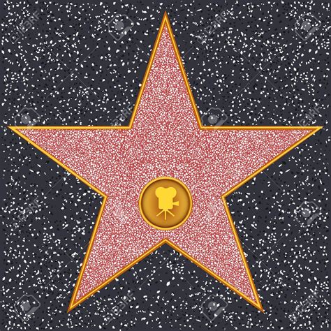 Printable Hollywood Star